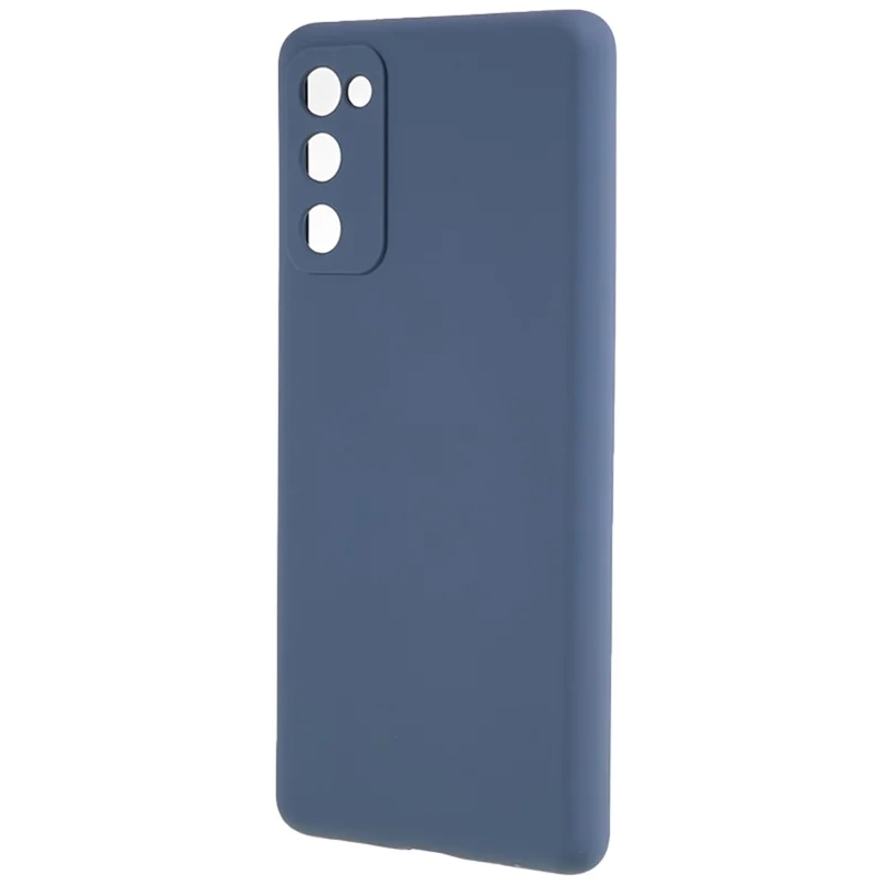 For Samsung Galaxy S20 Lite / S20 FE / S20 FE 5G / S20 FE 2022 Fiber Lining Rubberized TPU Cover Phone Case - Lavender Grey