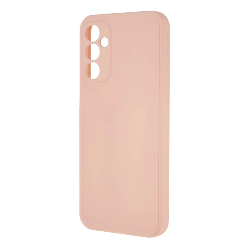 For Samsung Galaxy A13 5G Precise Cutout TPU Phone Case Straight Edge Anti-drop Phone Cover - Pink