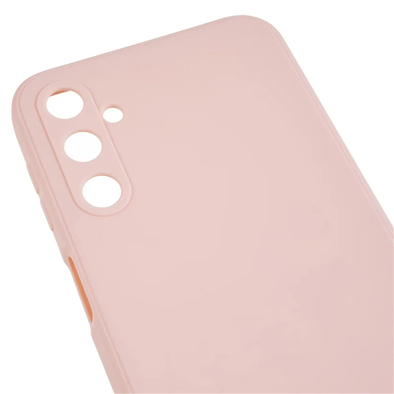 Coque arrière pour Samsung Galaxy A24 4G (162,1 x 77,6 x 8,3 mm) Coque de téléphone en TPU avec découpes précises Bord droit - Rose