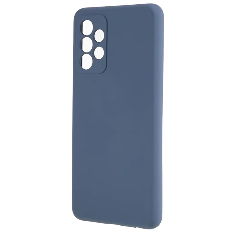 غطاء TPU لهاتف Samsung Galaxy A23 5G (الإصدار العالمي) / A23 4G مع بطانة من الألياف وغطاء مطاطي - رمادي خزامى