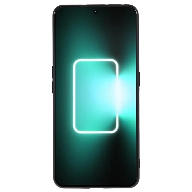 Für Realme GT Neo 5 5G / GT3 5G Glossy Finish TPU Case Anti-scratch Cell Phone Cover - Schwarz
