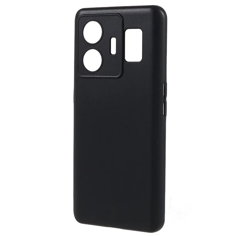 Für Realme GT Neo 5 5G / GT3 5G Glossy Finish TPU Case Anti-scratch Cell Phone Cover - Schwarz