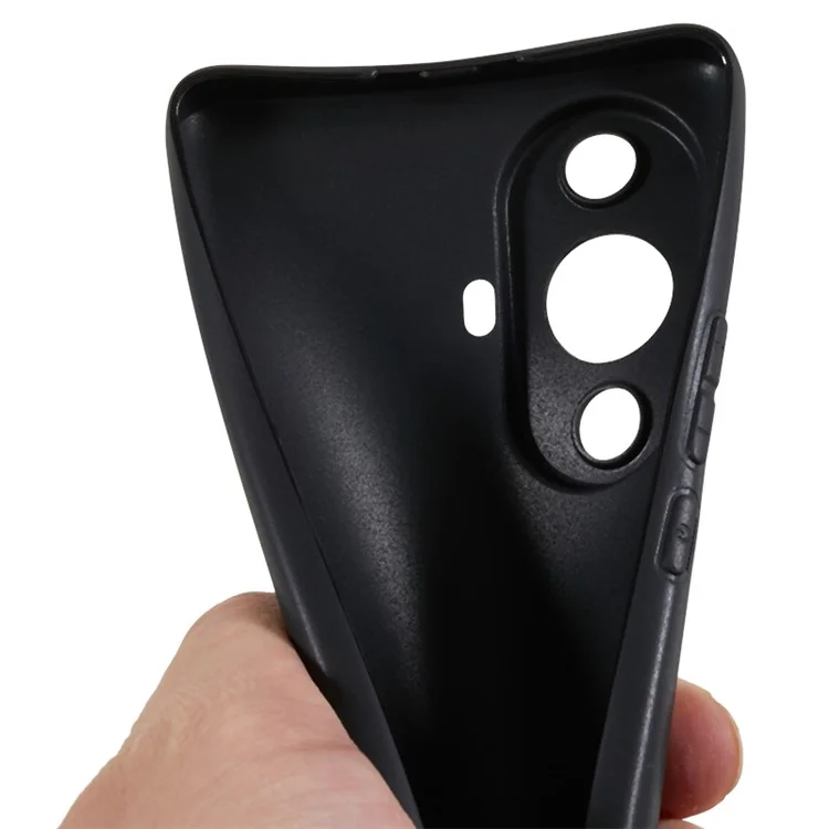 Per Huawei nova 11 Pro / nova 11 Ultra Custodia telefonica in TPU morbido antishock Brillante - Nero