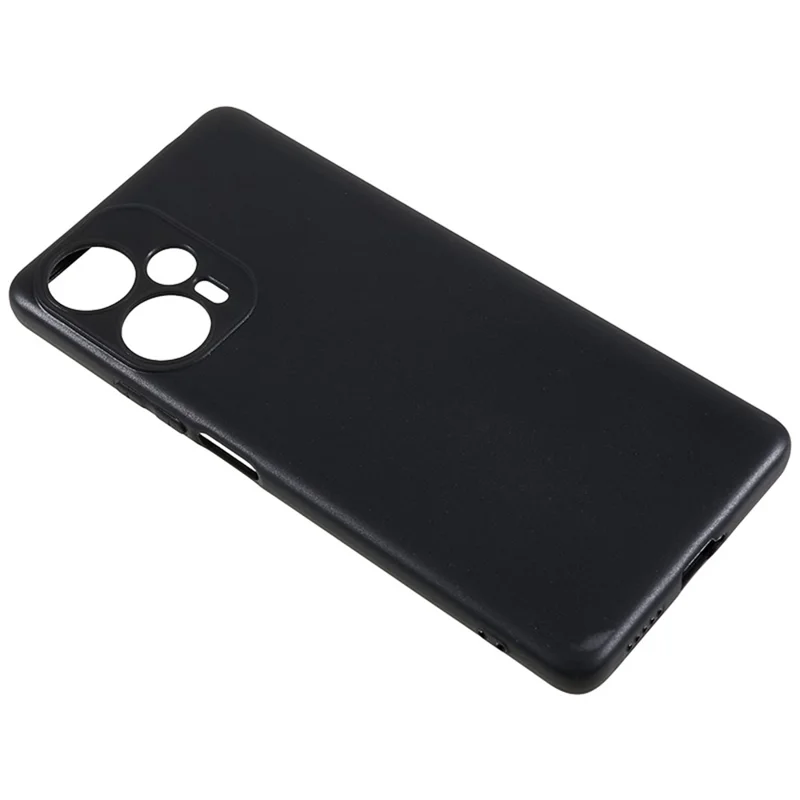 For Xiaomi Redmi Note 12 Turbo / Poco F5 5G Soft TPU Phone Case Glossy Phone Cover - Black