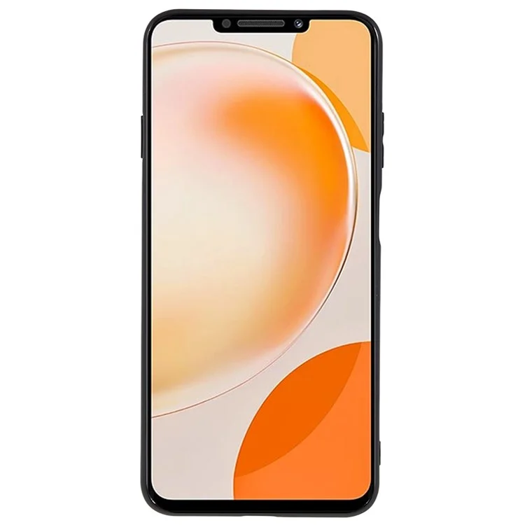 Для Huawei Enjoy 60X Глянцевый мягкий чехол из TPU с защитой от царапин - черный
