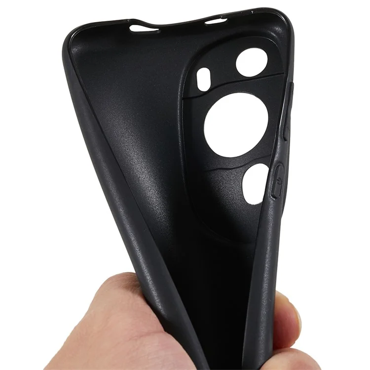 Para Huawei P60 Art Drop-proof TPU Funda Teléfono Celular Mate - Negro
