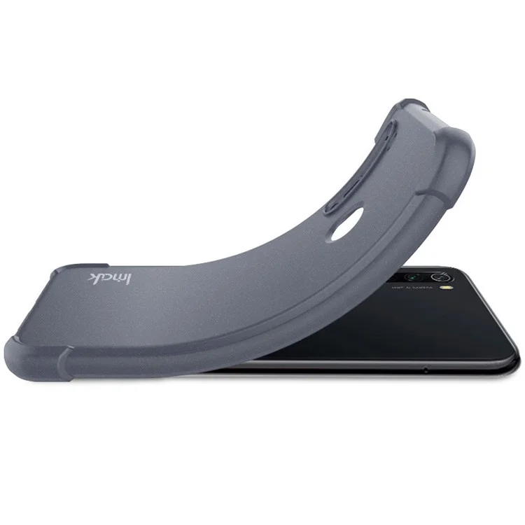 IMAK para Asus ROG Phone 7 5G Funda de teléfono TPU mate Cuatro esquinas Airbag Anti-Arañazos Cubierta - Gris