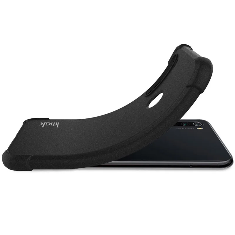 IMAK Para Asus ROG Phone 7 5G Capa de Telefone TPU Fosca Airbag em Quatro Cantos Anti-Arranhões - Preto