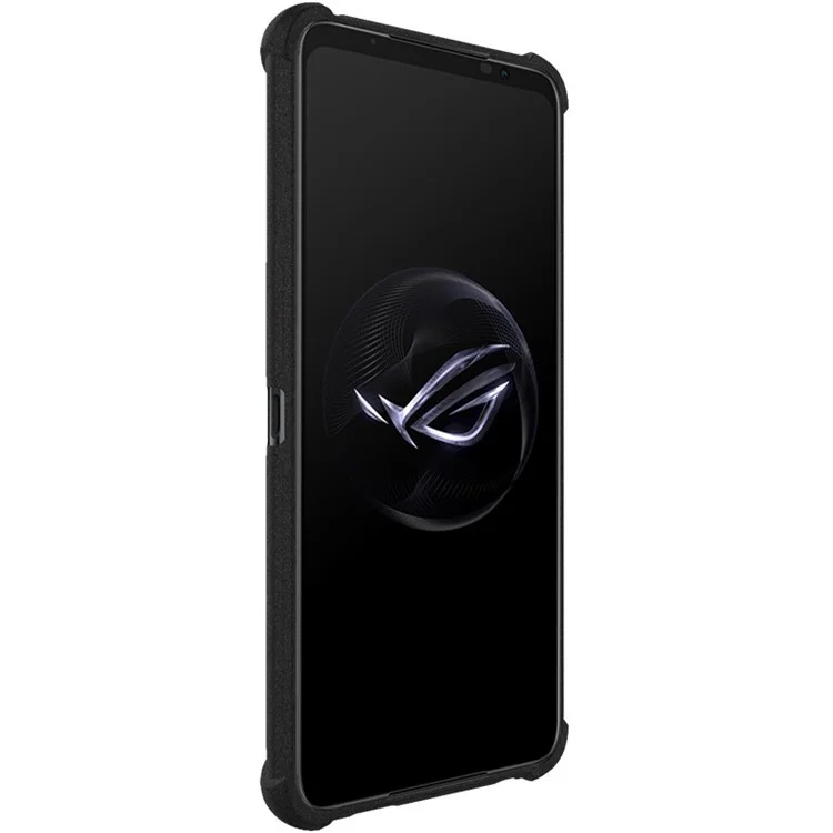 IMAK TPU Case de Telefone Para Asus Rog Telefone 7 Pro / Telefone 7 Ultimate 5g, Tampa de Proteção Contra Acabamento Fosco - Preto