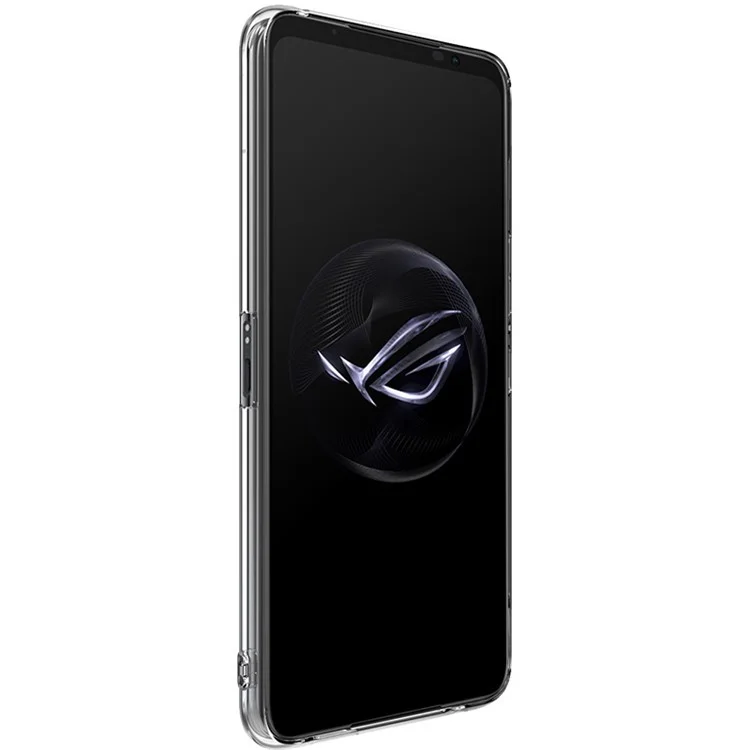 Serie IMAK UX-5 para Asus ROG Phone 7 5G Funda de teléfono móvil flexible de TPU con protector de pantalla HD 