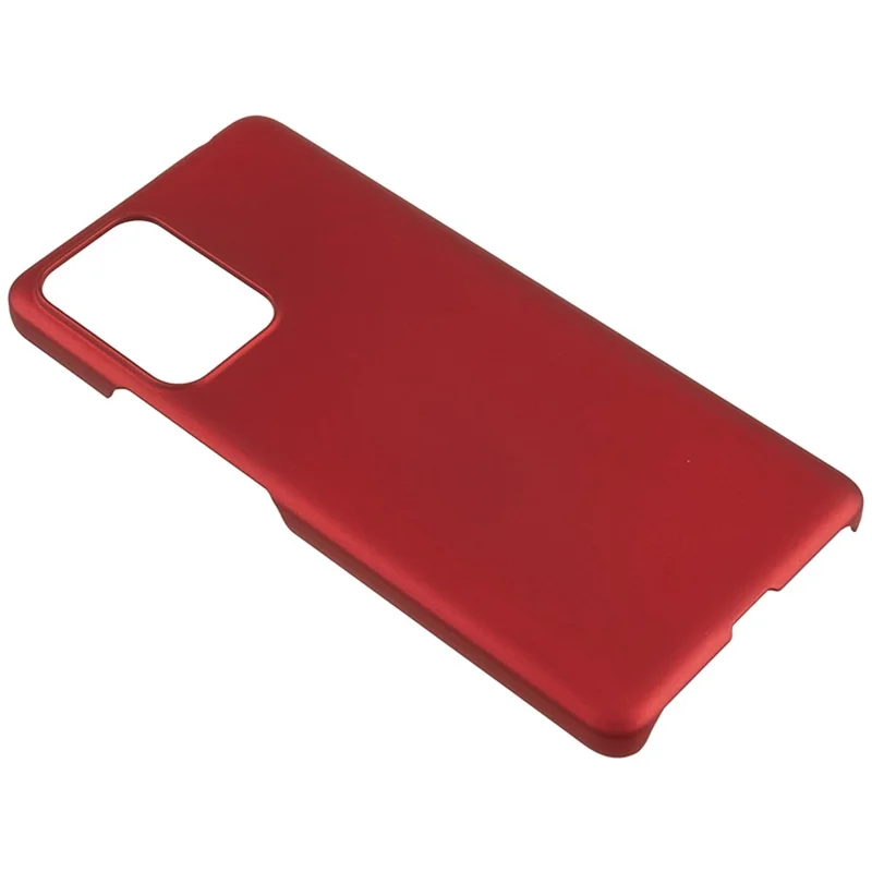 For Xiaomi Redmi Note 12 Turbo / Poco F5 5G Rubberized Phone Case Scratch Resistant Hard PC Back Cover - Red