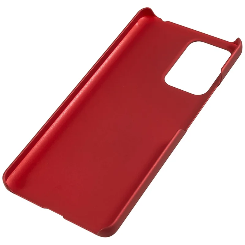 For Xiaomi Redmi Note 12 Turbo / Poco F5 5G Rubberized Phone Case Scratch Resistant Hard PC Back Cover - Red