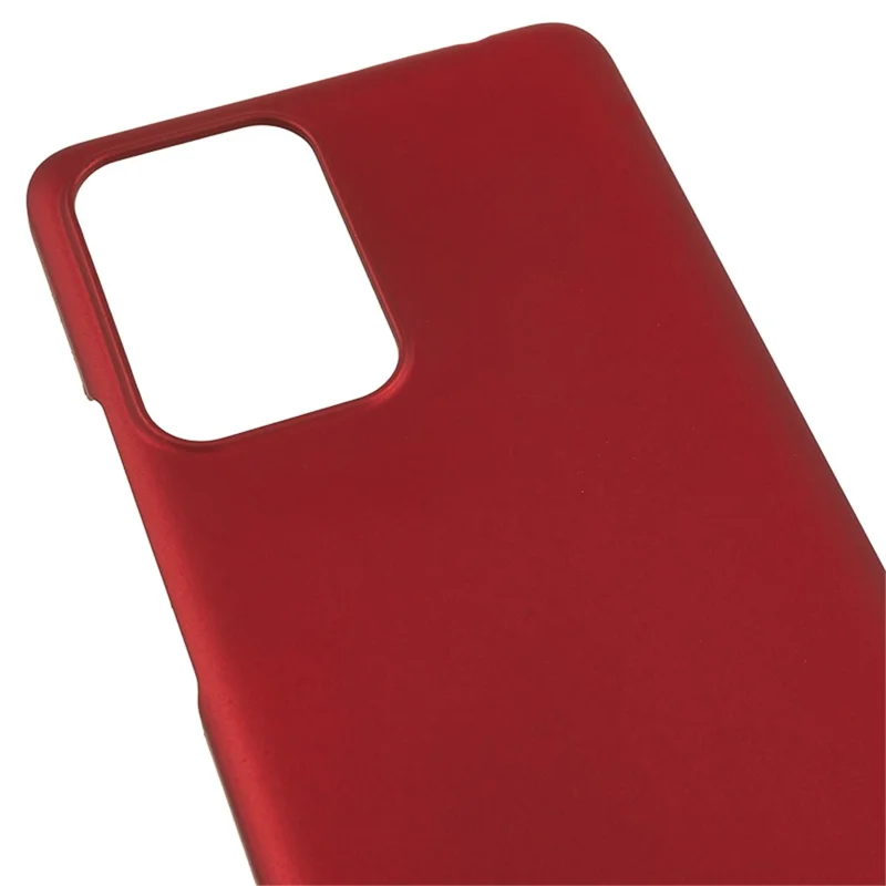 For Xiaomi Redmi Note 12 Turbo / Poco F5 5G Rubberized Phone Case Scratch Resistant Hard PC Back Cover - Red