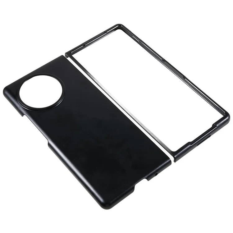 Чехол для телефона PC Phone Case для vivo X Fold2, ударопрочный чехол, противоударный двухсекционный дизайн, чехол для телефона - черный