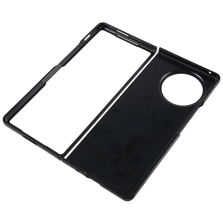 Чехол для телефона PC Phone Case для vivo X Fold2, ударопрочный чехол, противоударный двухсекционный дизайн, чехол для телефона - черный