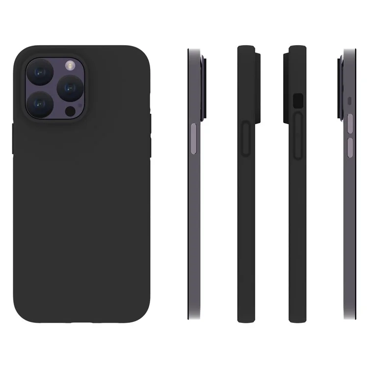 Smartphone-Hülle für iPhone 15 Pro Max stoßfest TPU-Handyhülle Rückenschutz matter Shell