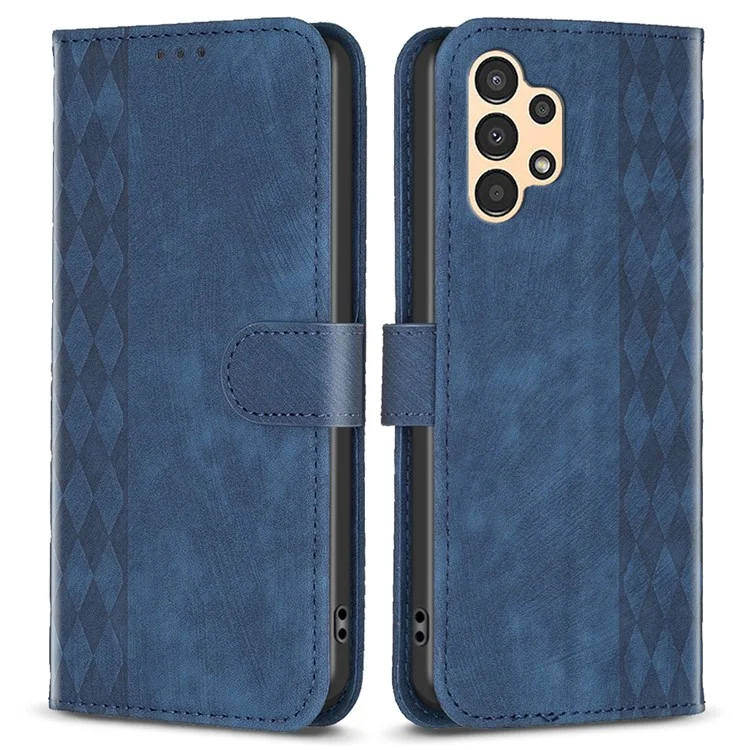 Per Samsung Galaxy A23 4G / A23 5G (Versione Globale) / M23 5G / M13 4G / F23 5G Custodia Portafoglio Motivo Impresso Custodia con Supporto - Blu