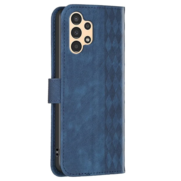 Per Samsung Galaxy A23 4G / A23 5G (Versione Globale) / M23 5G / M13 4G / F23 5G Custodia Portafoglio Motivo Impresso Custodia con Supporto - Blu