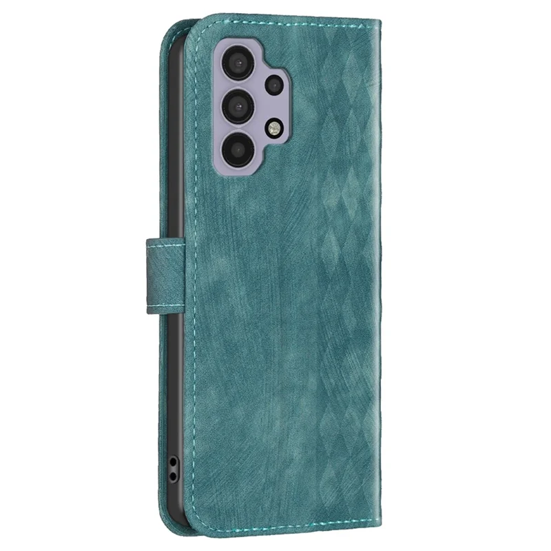 Custodia per Samsung Galaxy A32 4G (versione EU) con motivo a stampa Folio Flip Phone Case con portafoglio - Verde
