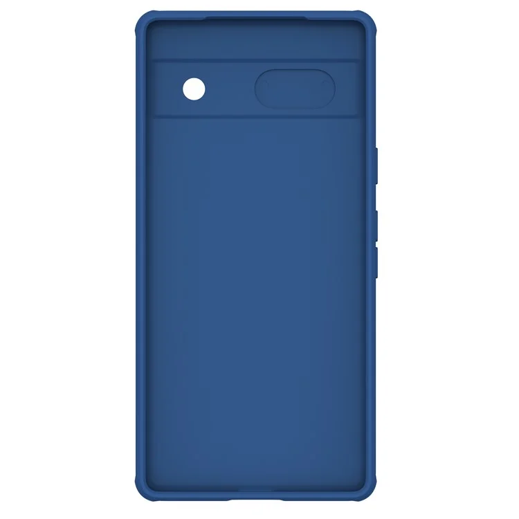 NILLKIN CamShield Pro Series für Google Pixel 7a Handyhülle PC+TPU Handyschutz mit Schiebe-Kameraabdeckung - Blau