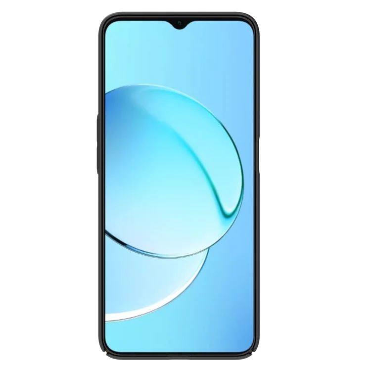 NILLKIN CamShield for Realme 9i 5G / 10 5G / 10T 5G Hard PC Phone Case Anti-Drop Phone Shell with Slide Lens Cover - Black