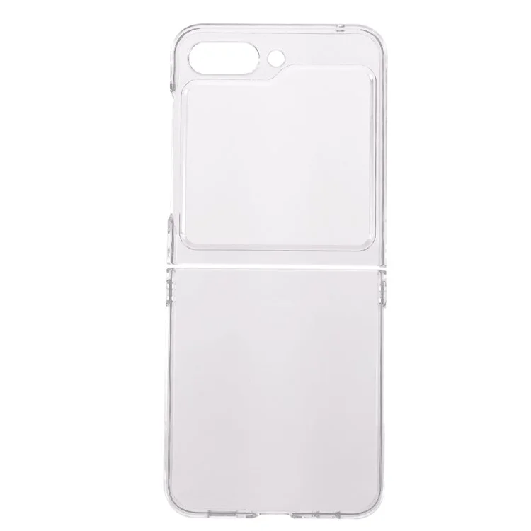 Crystal Clear Phone Case for Samsung Galaxy Z Flip5 5G Hard PC Mobile Phone Shell