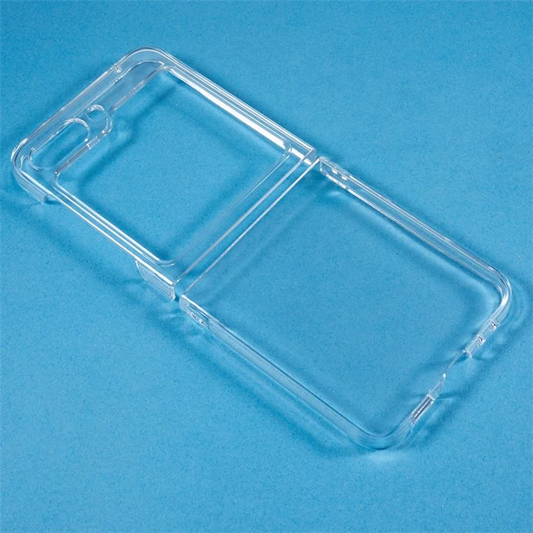 Crystal Clear Phone Case for Samsung Galaxy Z Flip5 5G Hard PC Mobile Phone Shell