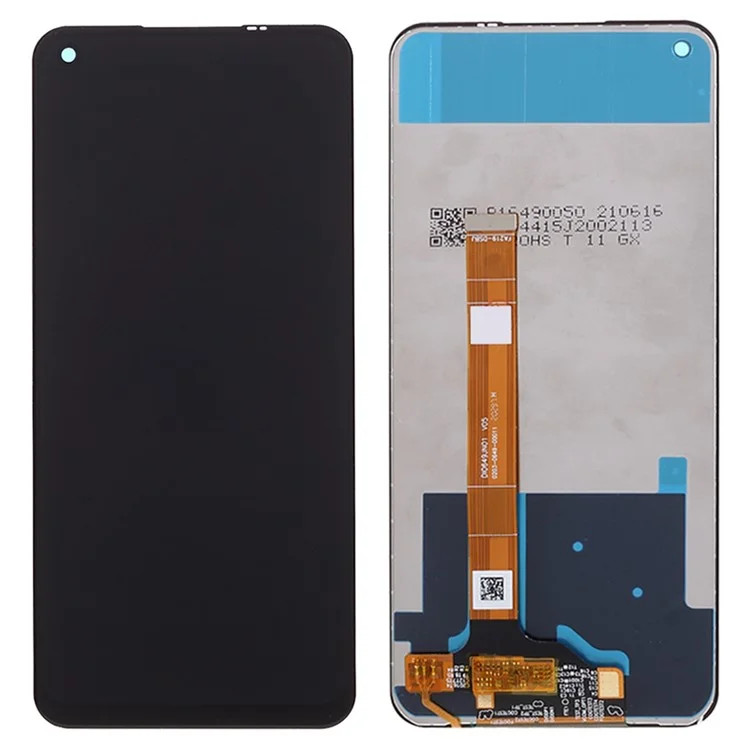 Pour Oppo A73 5G / A72 5G / K7x / Realme V5 5G / Realme Q2 Grade S OEM Écran LCD et ensemble de numériseur de remplacement (sans logo)