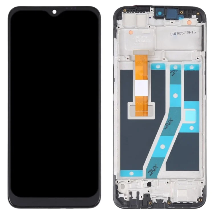 Para OPPO A1k / Realme C2 (2019) OEM Grade S LCD Pantalla y Conjunto Digitizer + Frame (sin Logotipo)