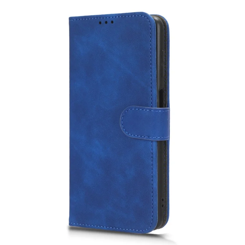 For Samsung Galaxy M54 5G / F54 5G PU Leather Flip Case Skin-touch Wallet Stand Phone Cover - Blue
