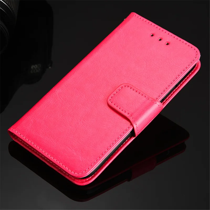 Per Samsung Galaxy F14 5G Custodia in Pelle PU Goffrata Portafoglio Stand Flip Cover - Rosa