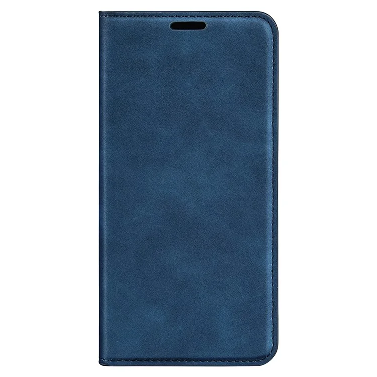 Für Xiaomi Redmi Note 12 Turbo / Poco F5 5G PU-Leder-Wallet-Flip-Case-Skin-touch-Stand-Cover - Blau