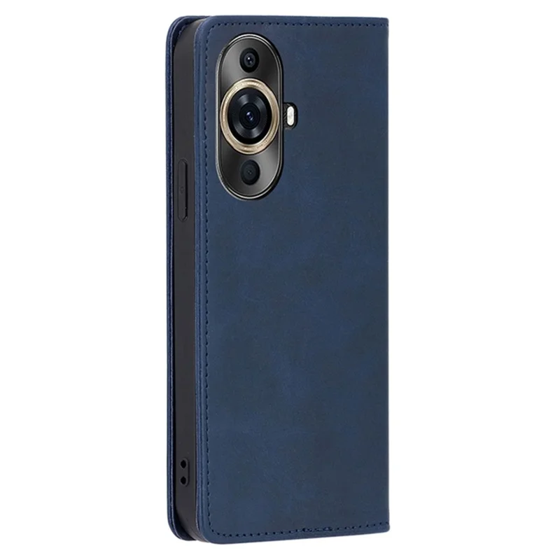 For Huawei nova 11 Pro / nova 11 Ultra Phone Wallet Case PU Leather Calf Texture Phone Stand Cover - Sapphire