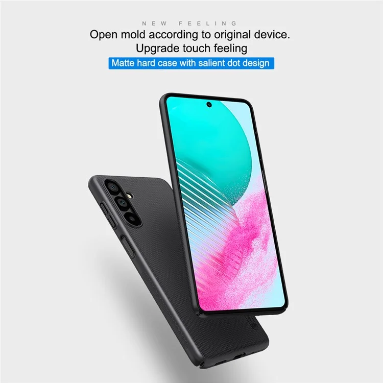 NILLKIN Frosted Shield for Samsung Galaxy M54 5G / F54 5G Shockproof PC Back Cover Matte Phone Case - White