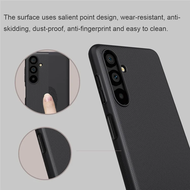 NILLKIN Frosted Shield for Samsung Galaxy M54 5G / F54 5G Shockproof PC Back Cover Matte Phone Case - White
