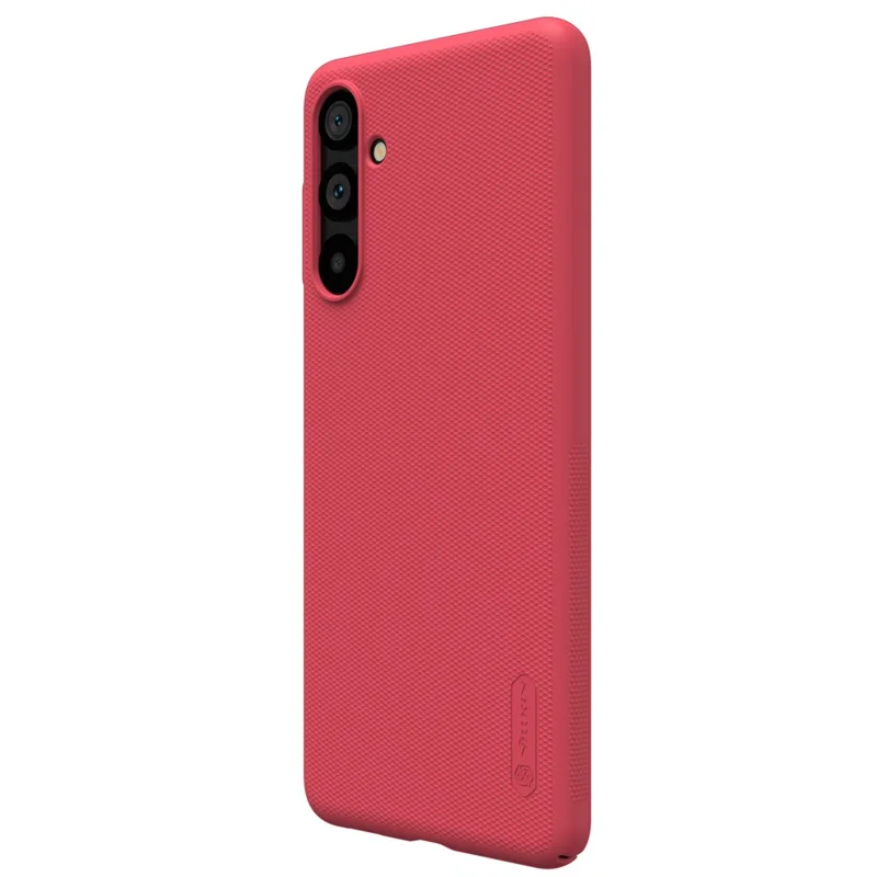 NILLKIN Frosted Shield für Samsung Galaxy M54 5G / F54 5G Stoßfeste PC-Rückabdeckung Mattgehäuse - Rot