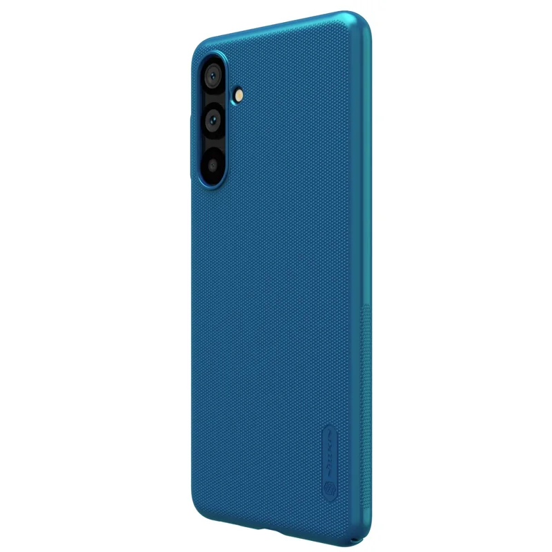 NILLKIN Frosted Shield para Samsung Galaxy M54 5G / F54 5G Funda protectora trasera de PC a prueba de golpes, mate - Azul