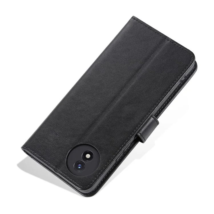 AZNS per vivo Y02 4G / Y02A 4G / Y11 (2023) Custodia protettiva in pelle PU con supporto - Nero