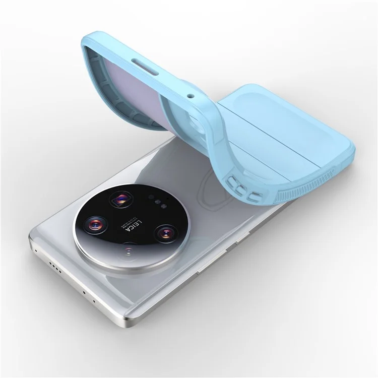 Per Xiaomi 13 Ultra Soft TPU Cell Phone Case Drop-proof Protective Cover - Baby Blue