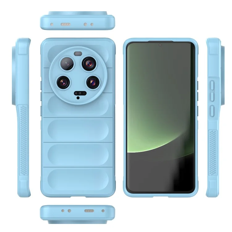 Per Xiaomi 13 Ultra Soft TPU Cell Phone Case Drop-proof Protective Cover - Baby Blue