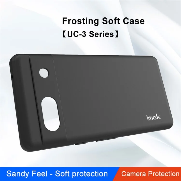 IMAK UC-3 Série Matte Case Para Google Pixel 7a, Capa de Telefone Anti-arranhão TPU Soft