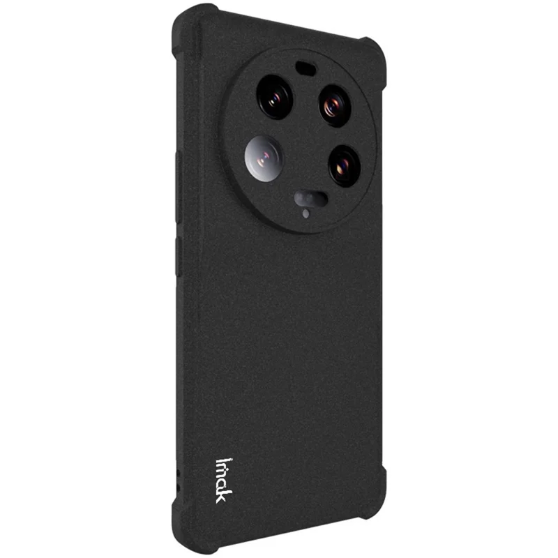 IMAK For Xiaomi 13 Ultra Phone Case Matte TPU Anti-Scratch Cover - Black