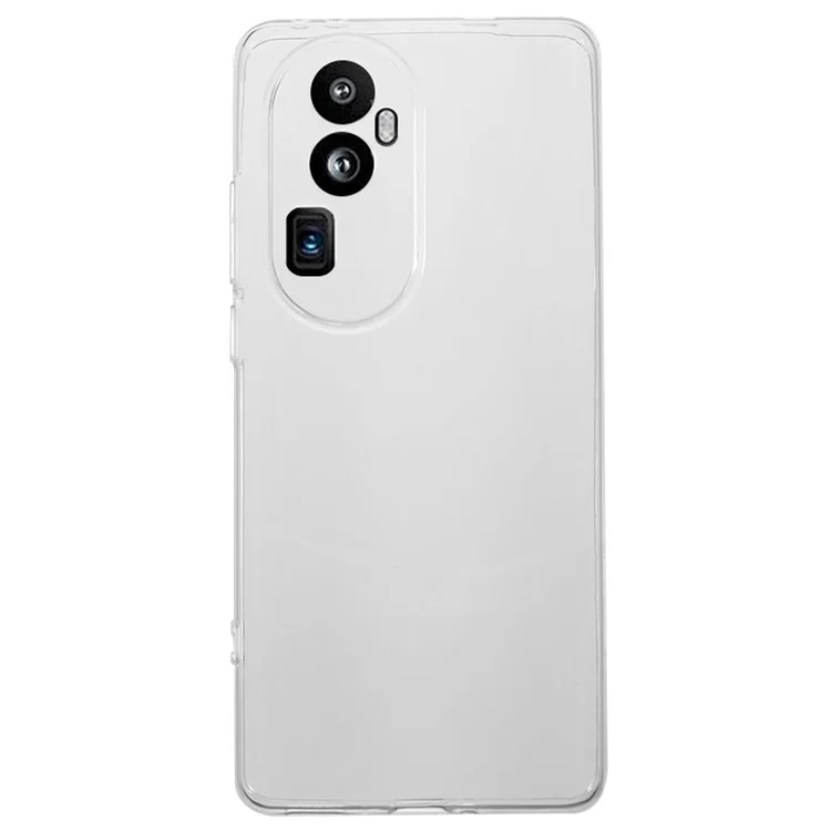 Transparente TPU-Hülle für Oppo Reno10 Pro+ 5G, präziser Ausschnitt Ultradünne Handyhülle