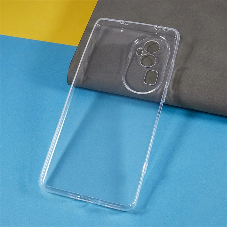 Transparente TPU-Hülle für Oppo Reno10 Pro+ 5G, präziser Ausschnitt Ultradünne Handyhülle