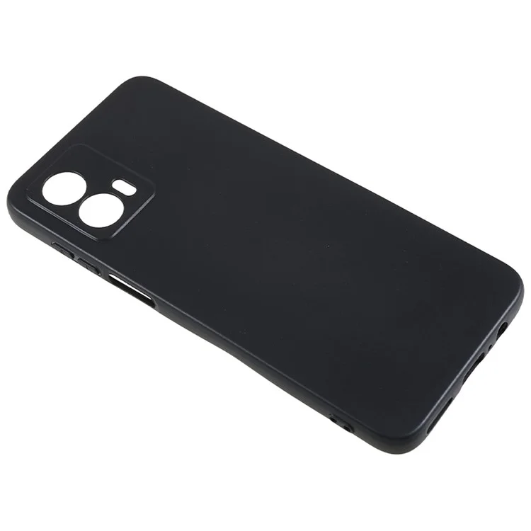 Per Motorola Moto G53 5G Custodia Soft TPU Lucida Anti-graffio Cover per Telefono - Nero