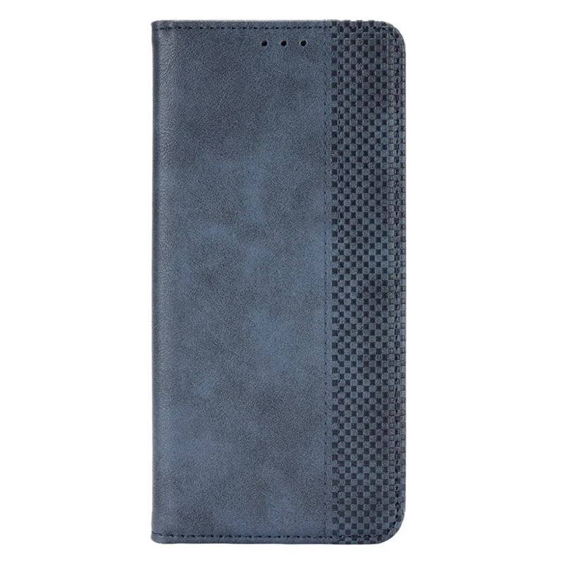 Для Sony Xperia 1 V Retro PU Leather Phone Case Stand Wallet Flip Magnetic Cover - Blue