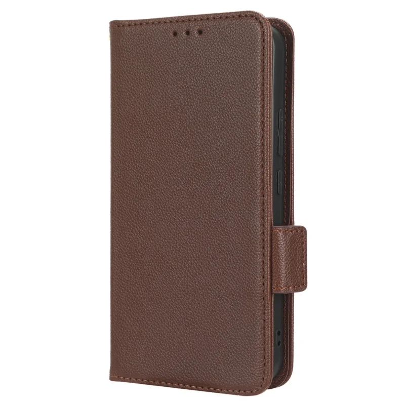 Per Samsung Galaxy M54 5G / F54 5G Custodia Flip in Pelle PU Anti-graffio - Marrone
