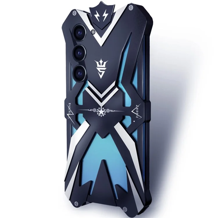 Sturdy Case for Samsung Galaxy S23 , Aluminum Alloy Anti-Scratch Phone Cover