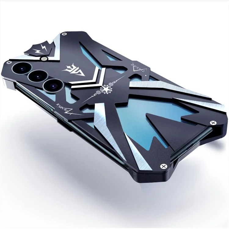 Sturdy Case for Samsung Galaxy S23 , Aluminum Alloy Anti-Scratch Phone Cover