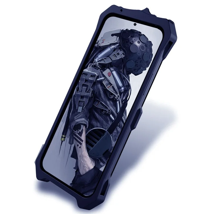 For Samsung Galaxy S22+ 5G Armor Aluminum Alloy Phone Case Heavy Duty Shockproof Cover